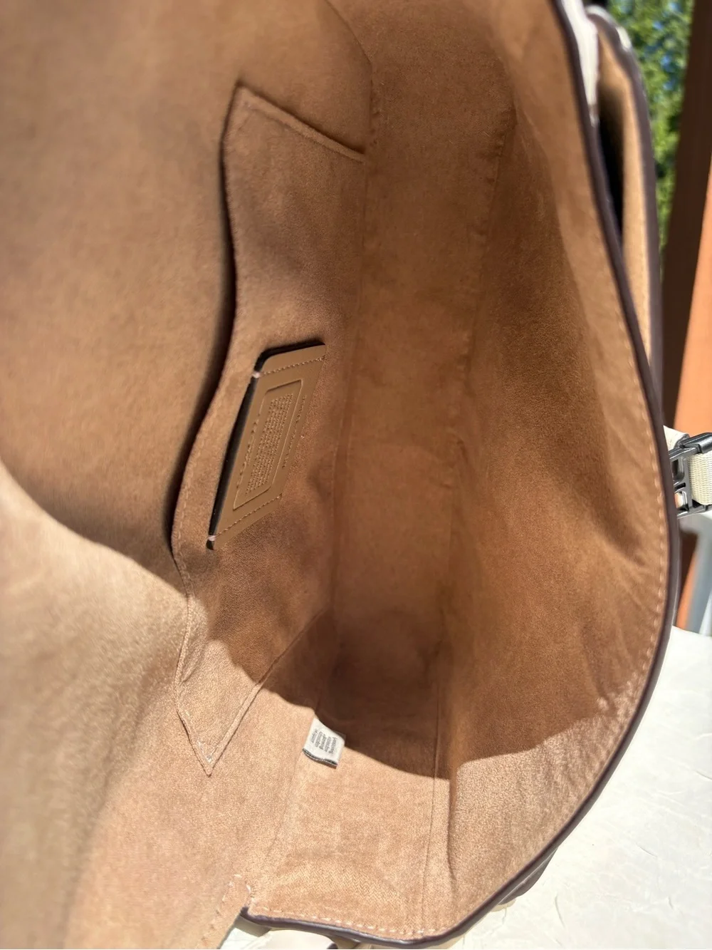 COACH Pace Messenger Bag In Chalk White CR098